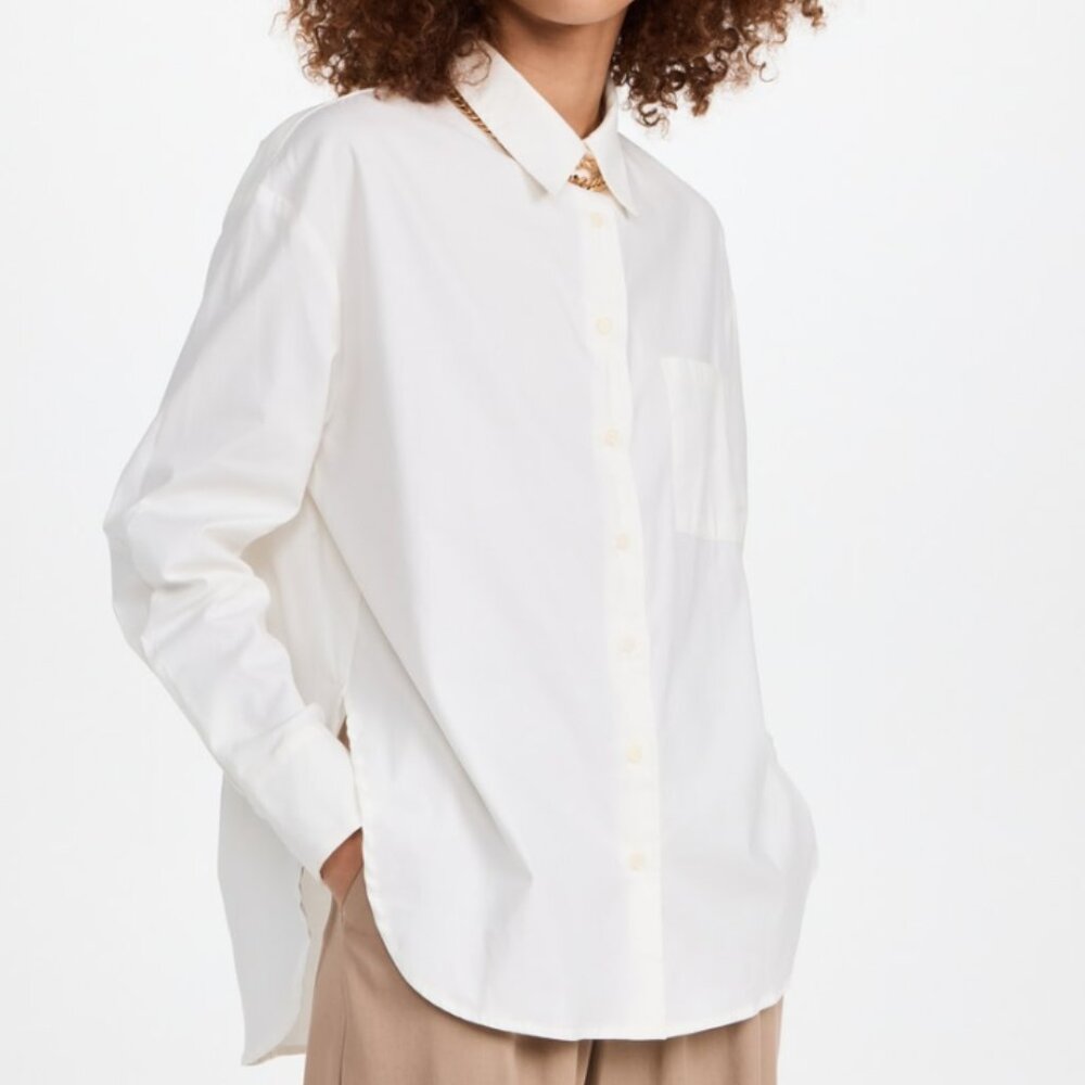 Reformation Will Oversized Button Down Shirt, Size XS